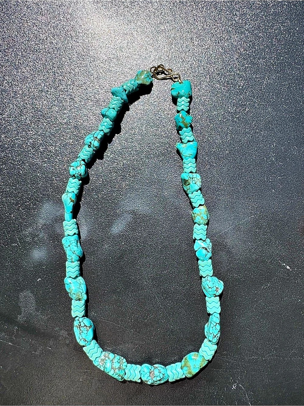 Turquoise Beaded Necklace